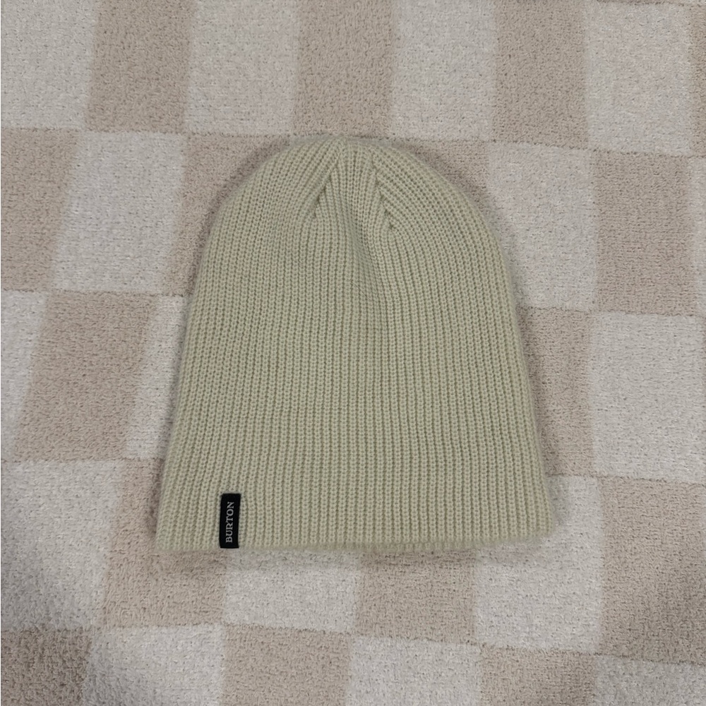 BURTON Cream Beanie Hat